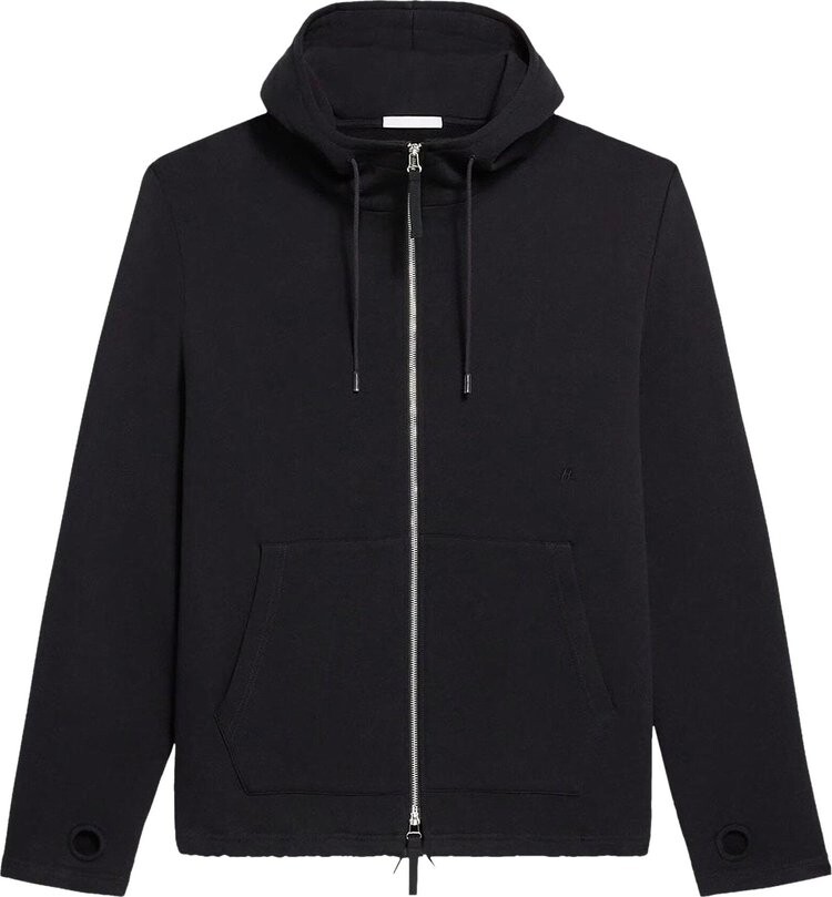 

Худи Helmut Lang Fleece Zip Up 'Black', черный