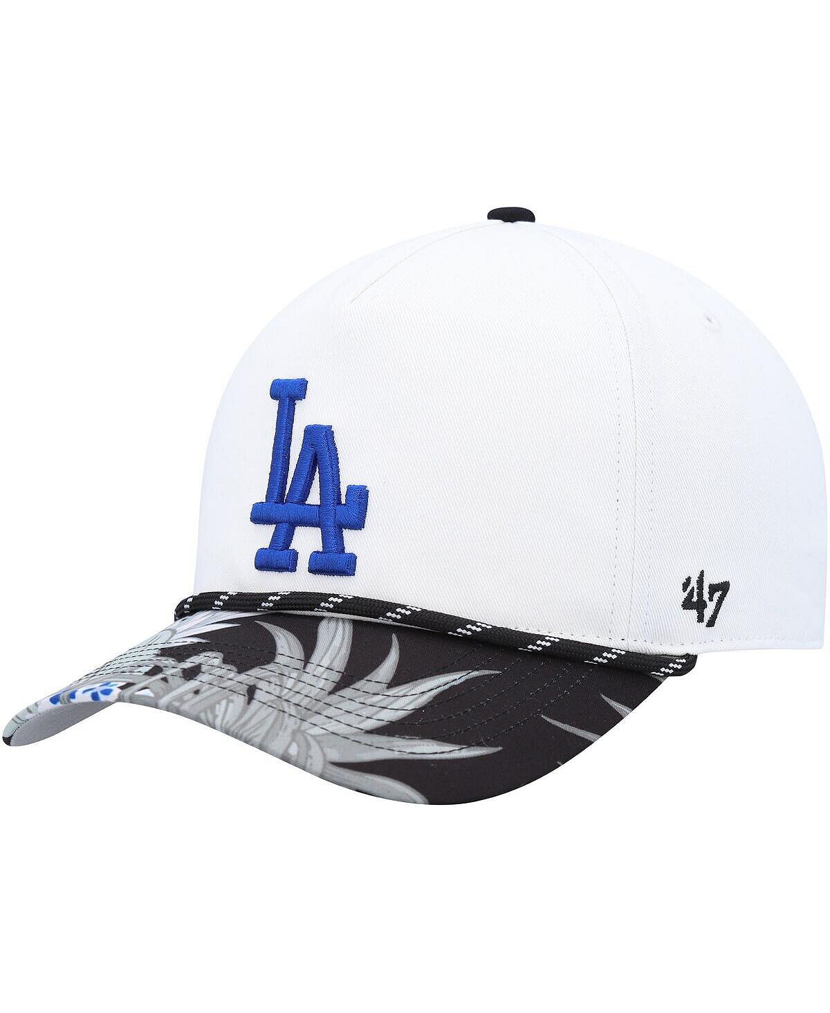

Мужская белая кепка Los Angeles Dodgers Dark Tropic Hitch Snapback '47 Brand