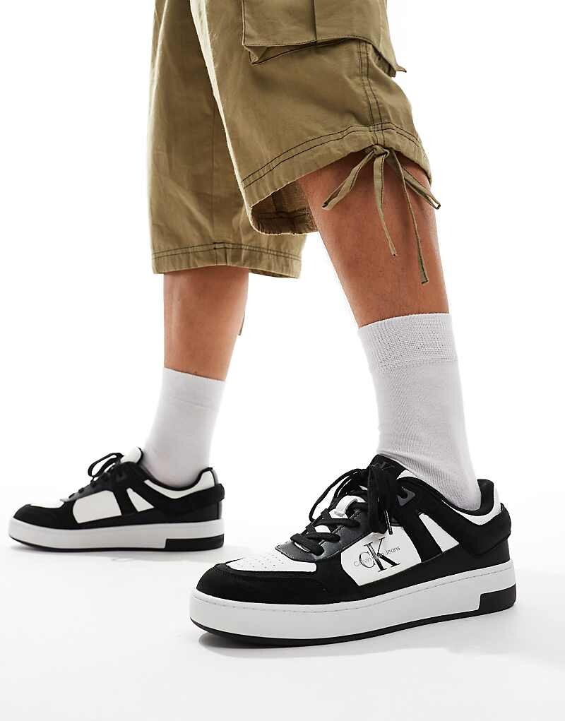 

Calvin Klein Jeans – Basket Authentic – Черно-белые кроссовки