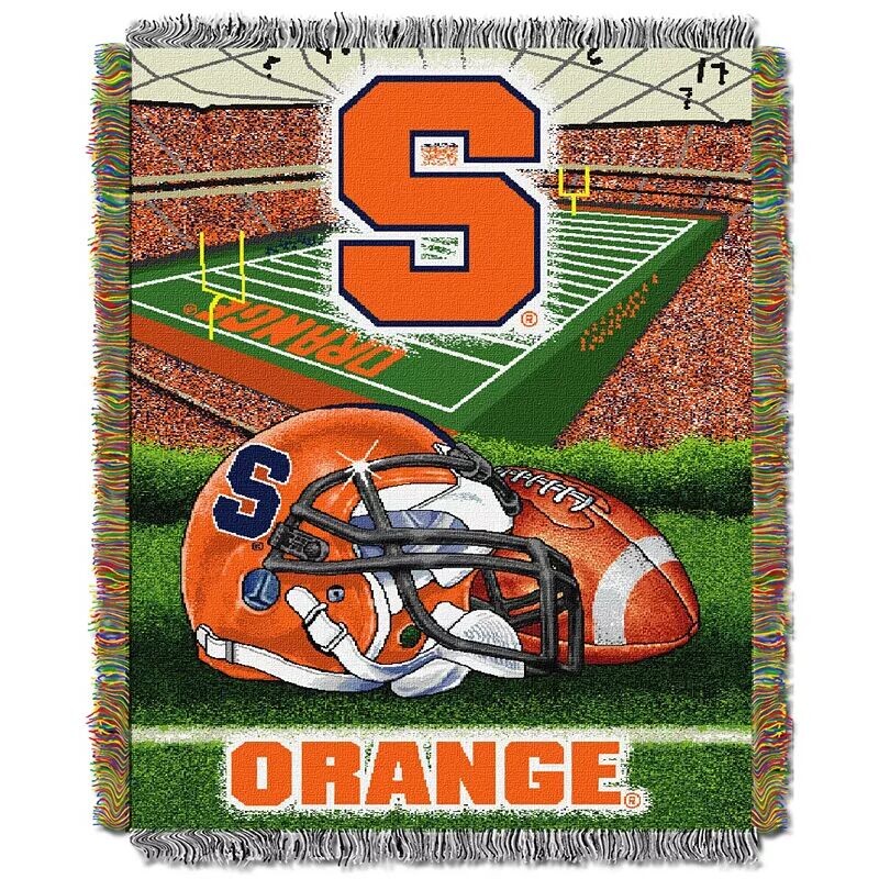 

Тканый плед Northwest Syracuse Orange размером 48 x 60 дюймов