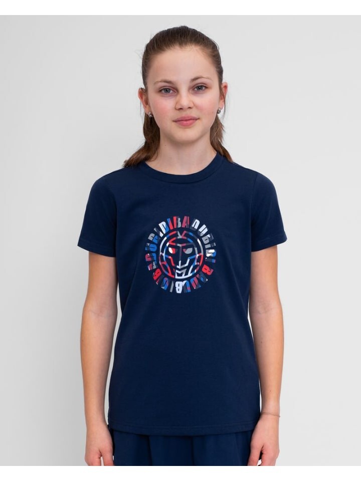 

Футболка BIDI BADU New York 2024 Chill Junior Tee, цвет dark blue/rot/blau