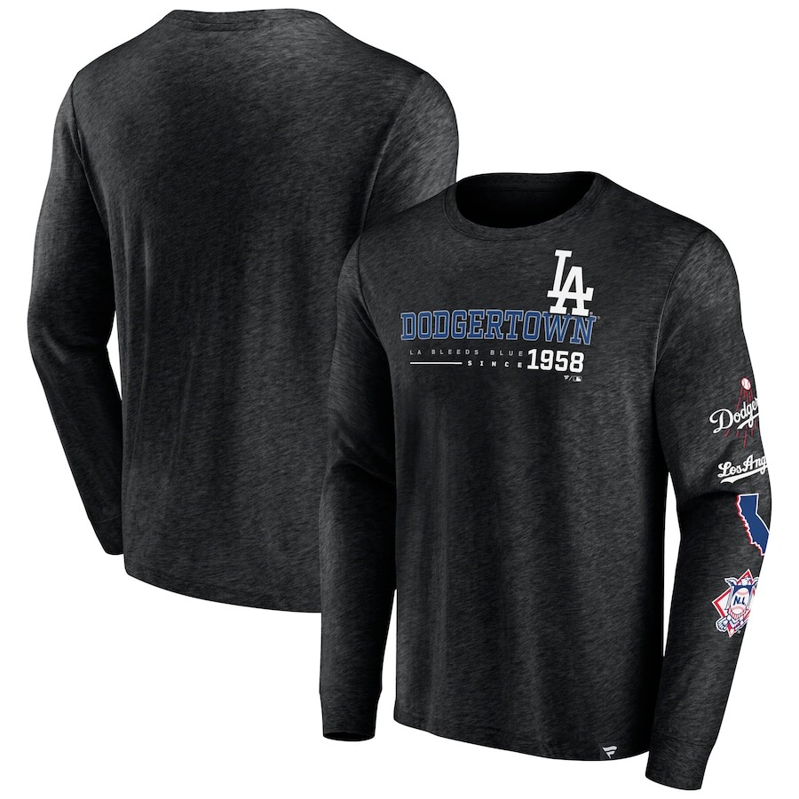 

Футболка с длинным рукавом Fanatics Branded Los Angeles Dodgers, черный
