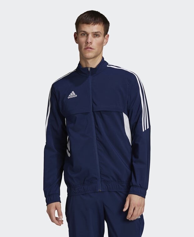 

Тренировочная куртка adidas, темно-синий