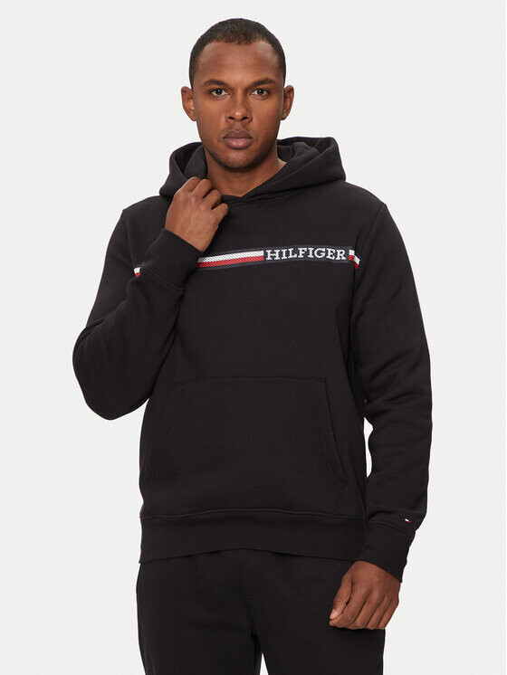 

Толстовка regular fit Tommy Hilfiger, черный