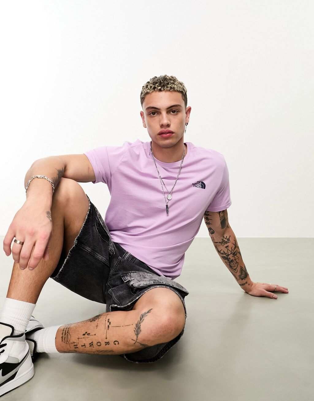 

Фиолетовая футболка с маленьким логотипом The North Face Simple Dome эксклюзивно на ASOS, Фиолетовый