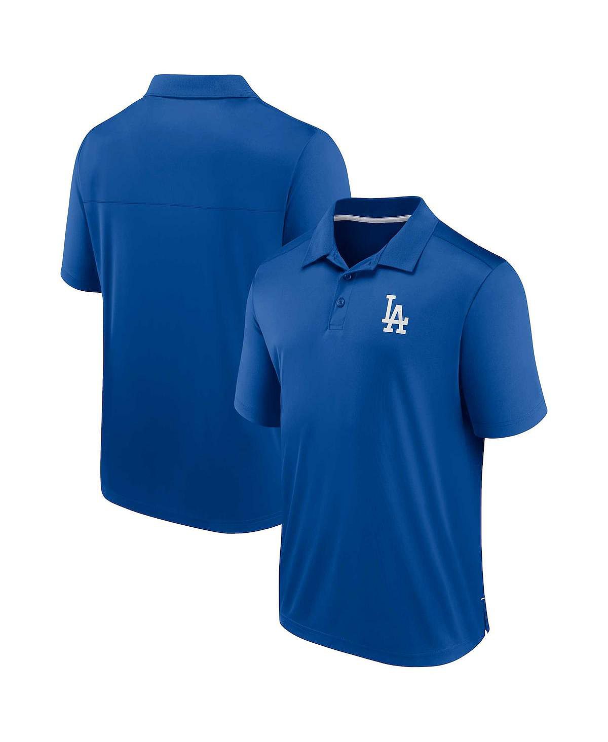 Мужская фирменная рубашка-поло Royal Los Angeles Dodgers Hands Down Fanatics