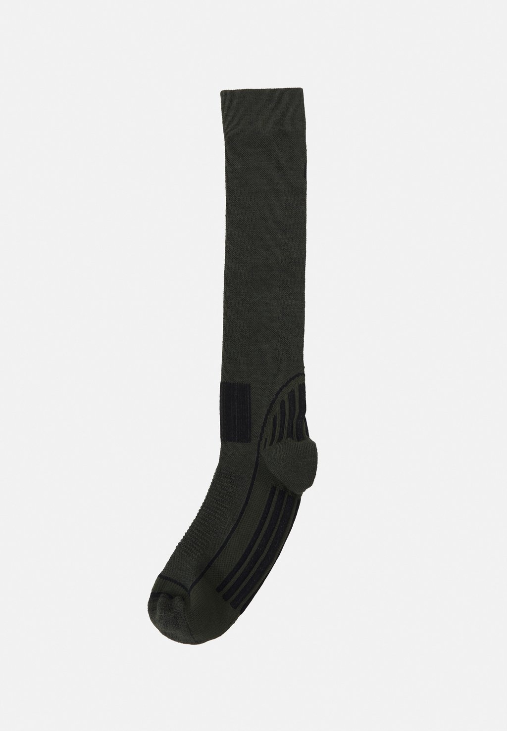 спортивные носки ski sock unisex peak performance цвет black grey melange Спортивные носки SKI SOCK UNISEX Peak Performance, цвет dark green/black