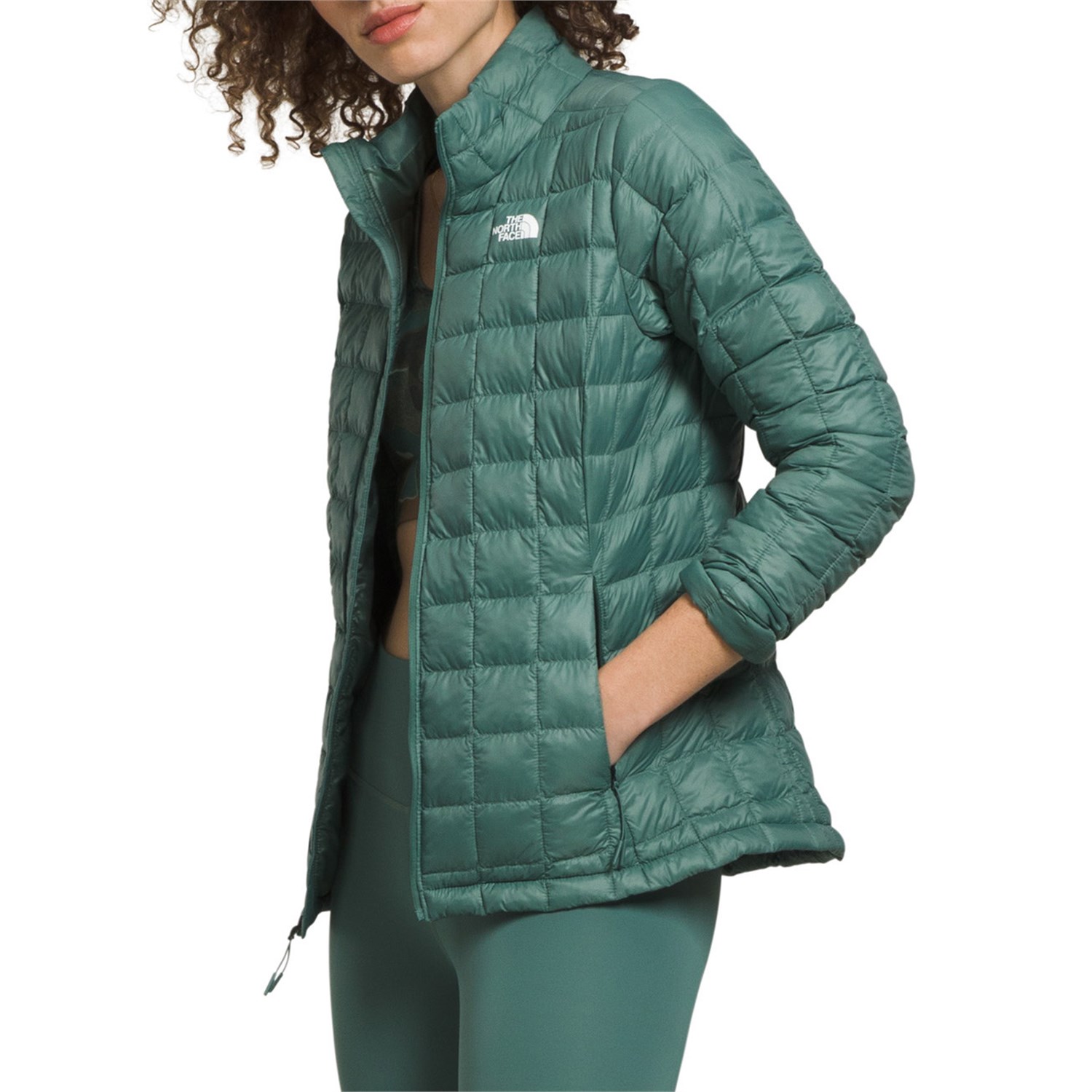 Куртка The North Face ThermoBall Eco, цвет Dark Sage куртка the north face thermoball eco 2 0 plus цвет dark sage