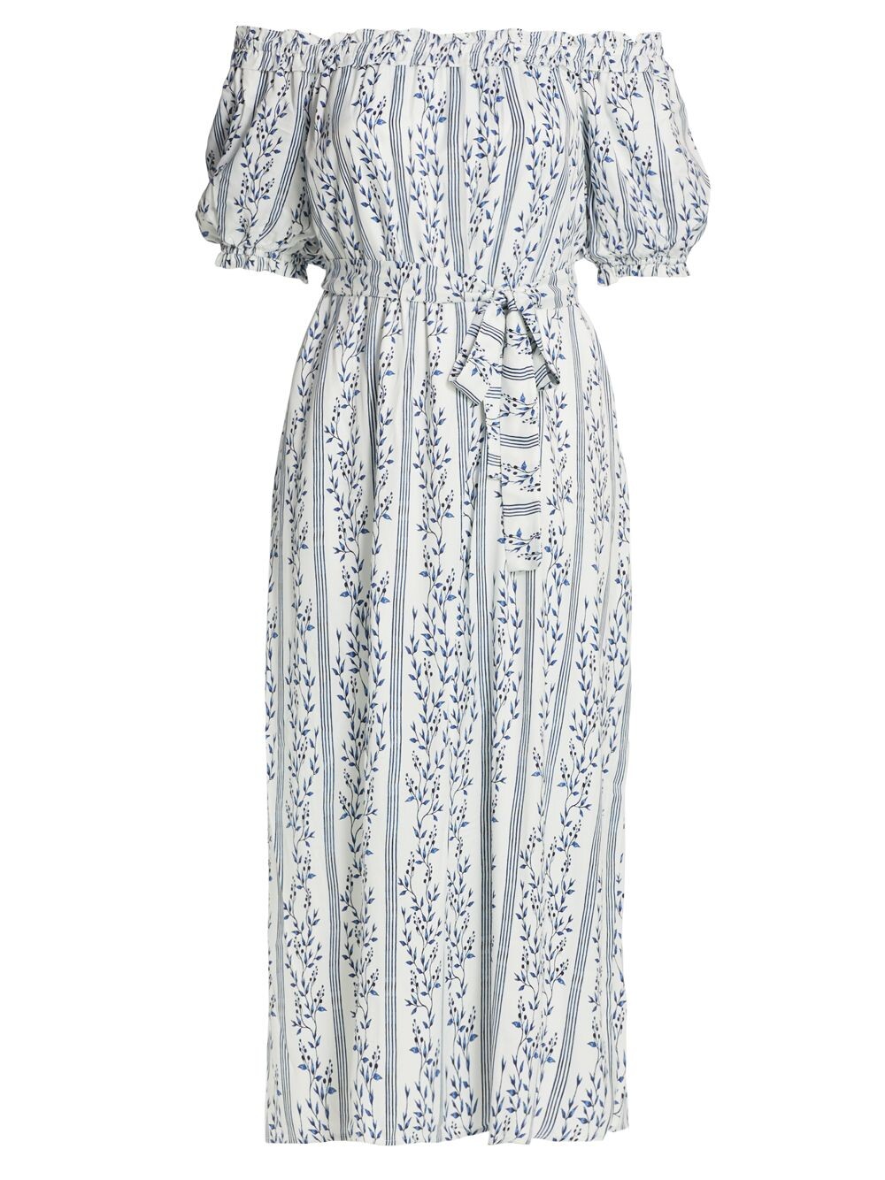 

Платье Albina с открытыми плечами Harshman, Plus Size, синий