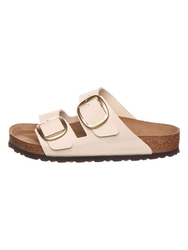 

Мюли Birkenstock Leder Arizona Big Buckle, кремовый