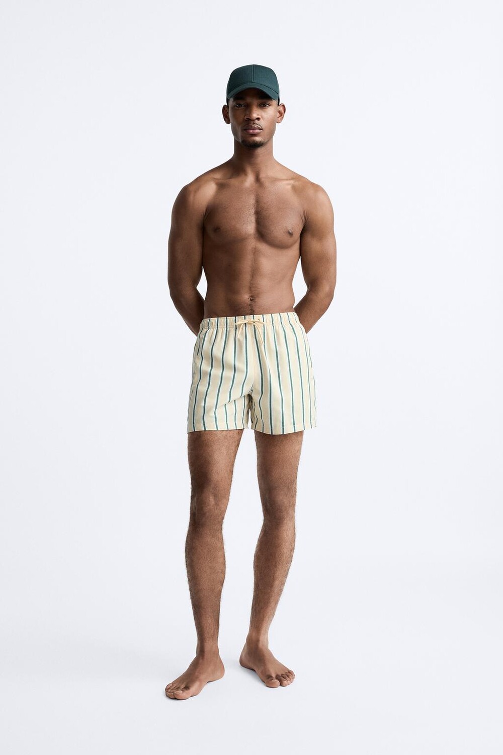 

Полостанные плавки ZARA, пастельно-желтый
