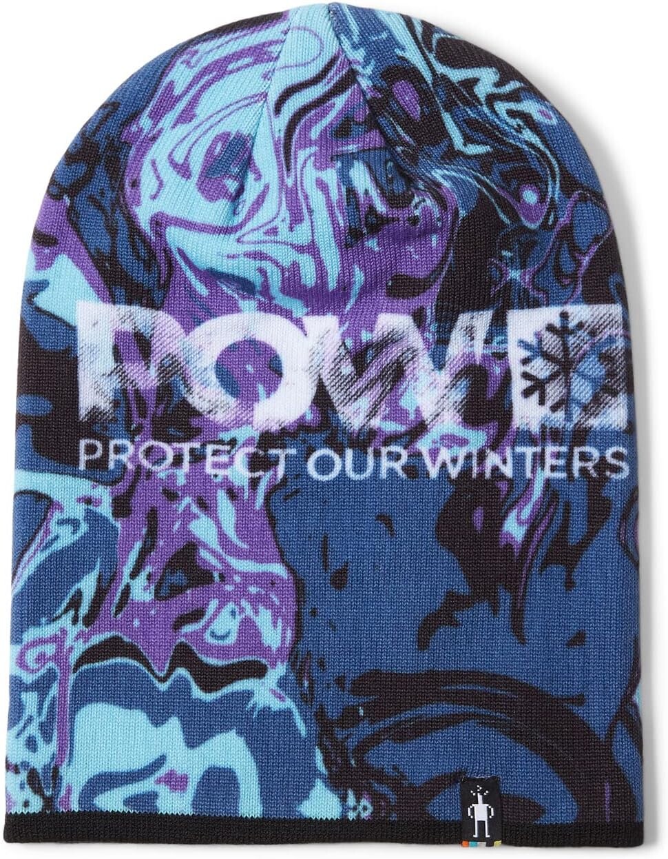 

Шапка-бини с принтом Pow Smartwool, цвет Multicolor