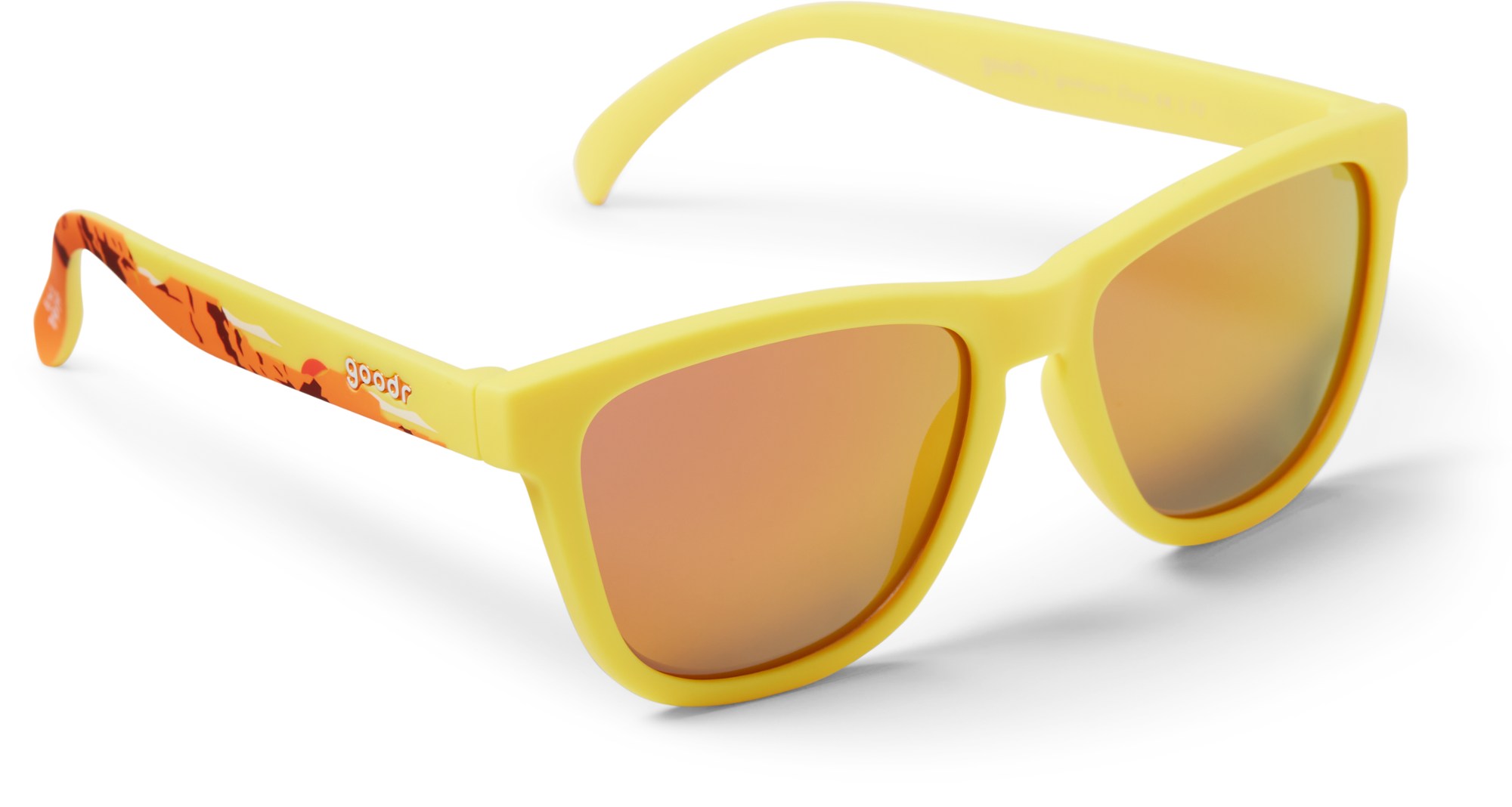 цена Поляризационные солнцезащитные очки национального парка Гранд-Каньон goodr, желтый