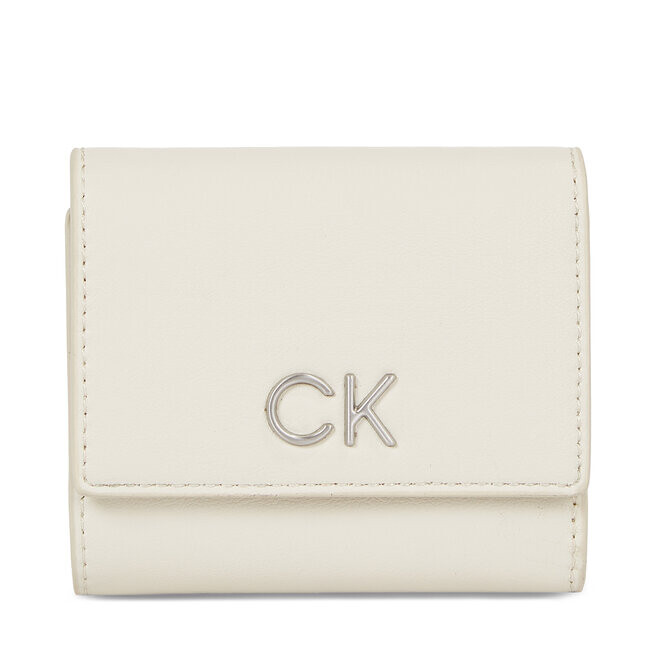 

Кошелек Calvin Klein Re-LockTrifold Xs, экрю