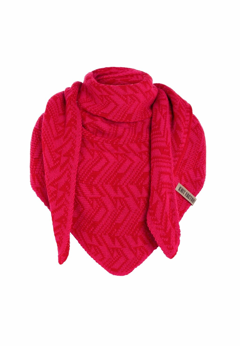 

Шарф JOSH Knit Factory, цвет Mottled Red