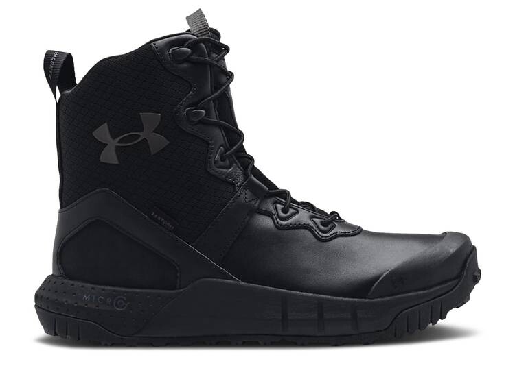 

Кроссовки Under Armour MICRO G VALSETZ LEATHER 'BLACK JET GREY', черный