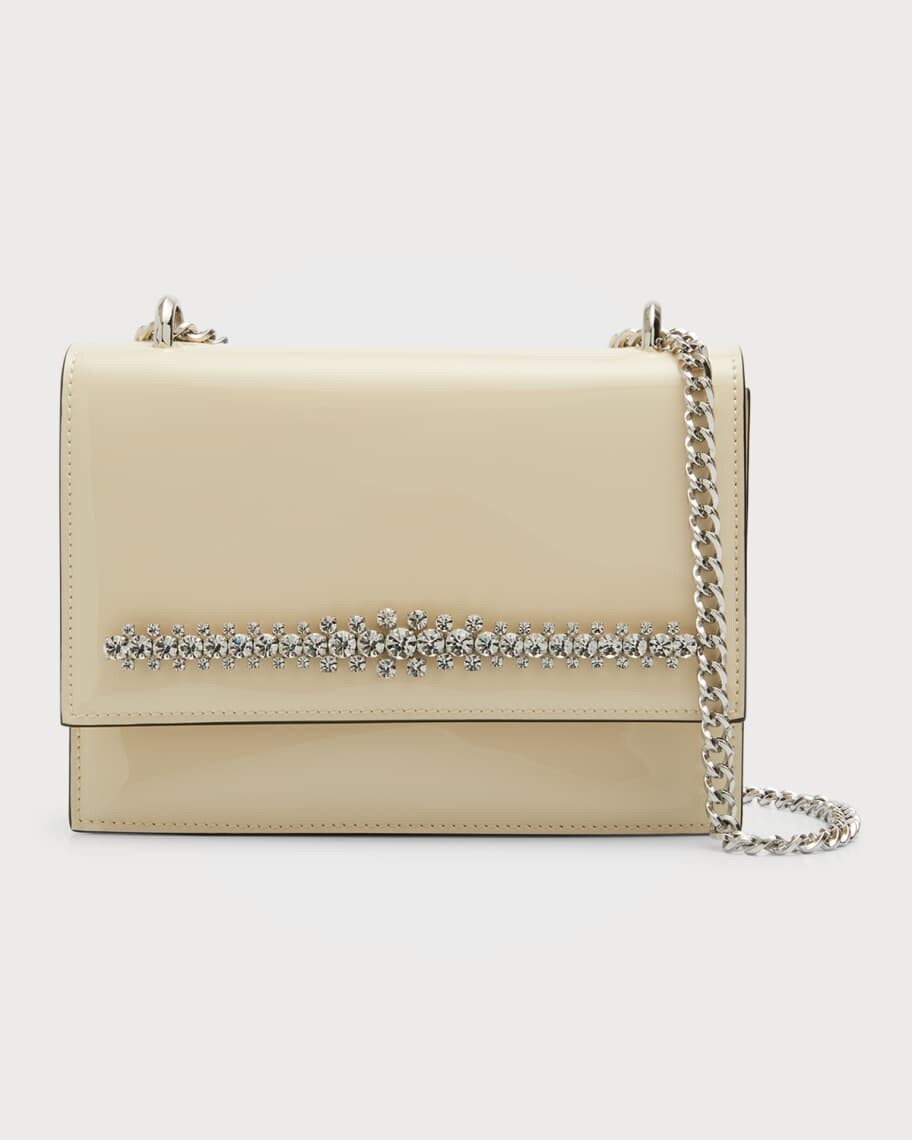 

Сумка на плечо Bing Bohemia с кристаллами и бантом Jimmy Choo