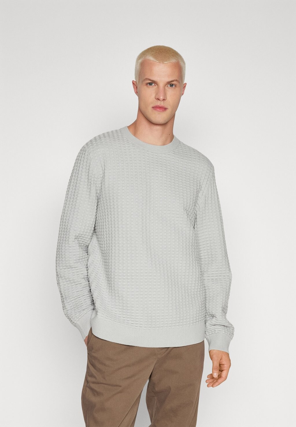 

Свитер Jules Crew Neck Samsøe Samsøe, цвет light grey