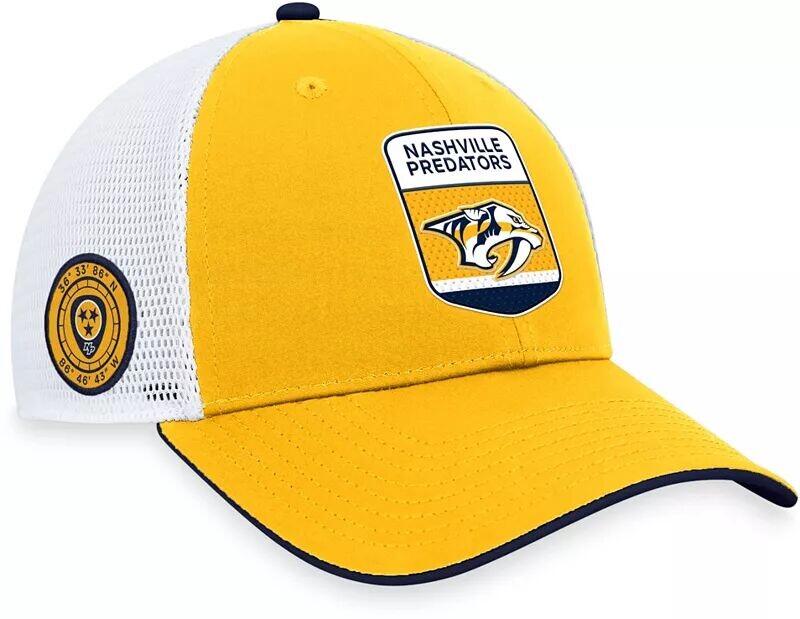 

Аутентичная кепка дальнобойщика NHL Nashville Predators 2023-2024 гг.