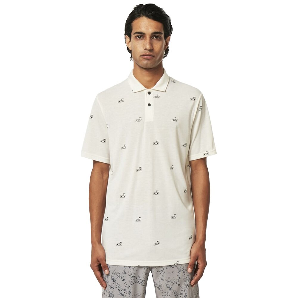 

Поло с коротким рукавом Oakley Golf Flag, красный