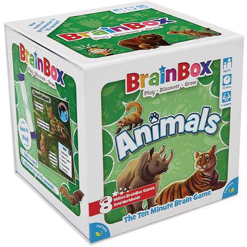 Настольная игра Brainbox Animals (Refresh 2022) настольная игра brainbox abc