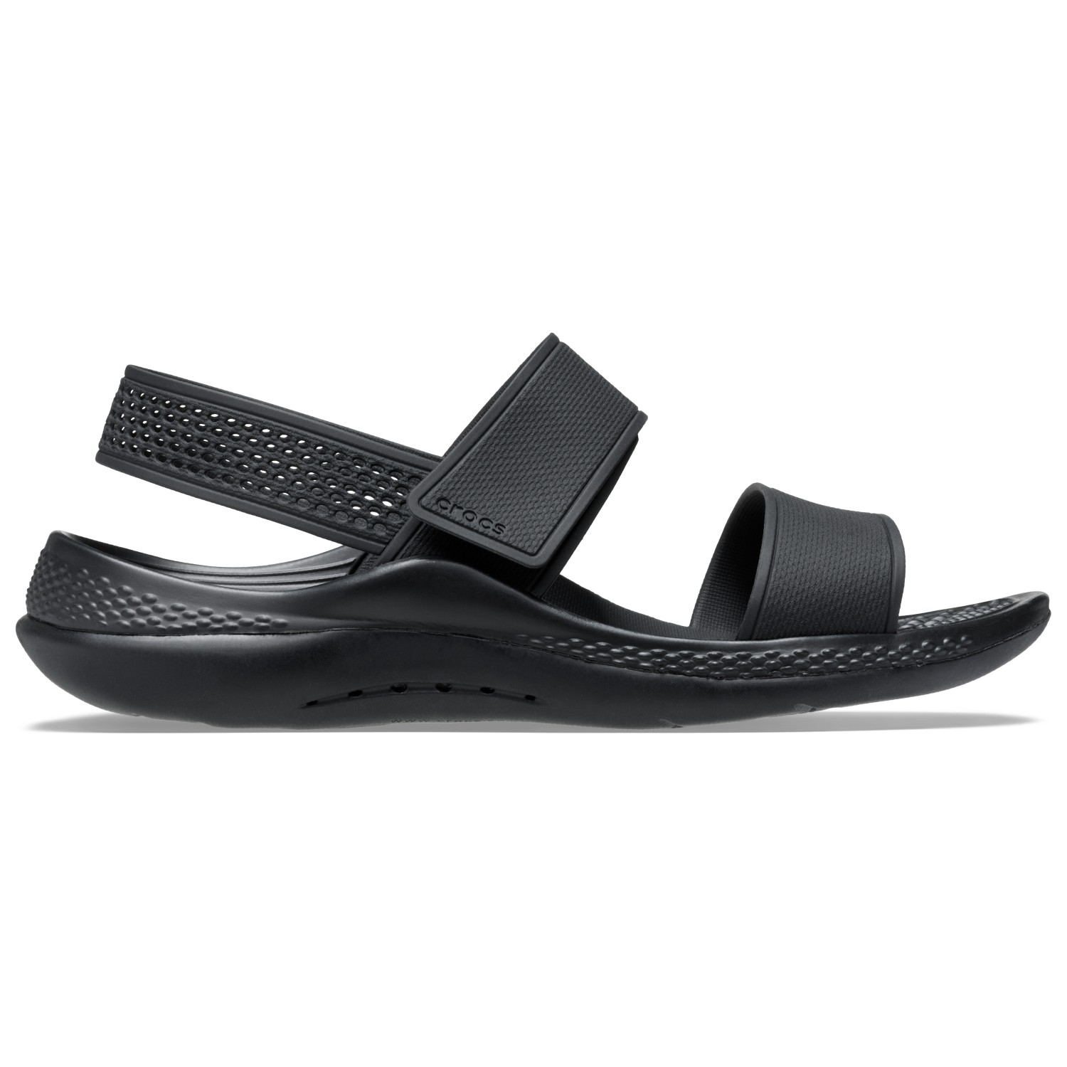 Сандалии Crocs Women's Literide 360 Sandal, черный сандалии crocs literide stretch sandal цвет neo mint almost white