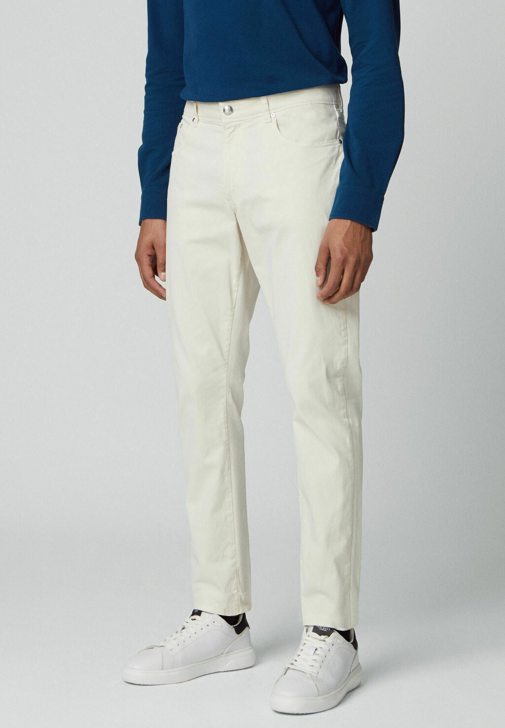 

Джинсы приталенного кроя Sateen 5Pkt Hackett London, цвет bone