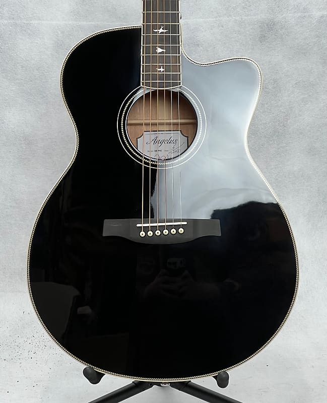 Акустическая гитара PRS SE Angelus A20E Acoustic-electric Guitar - Black Top