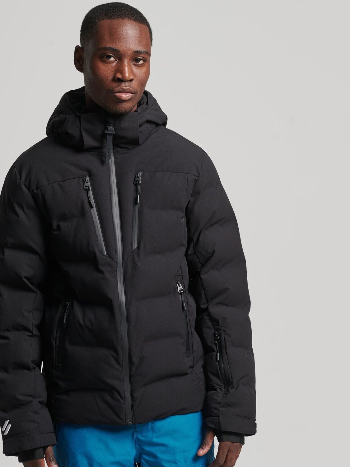 

Мужская лыжная куртка Superdry Radar Pro Puffer, черная