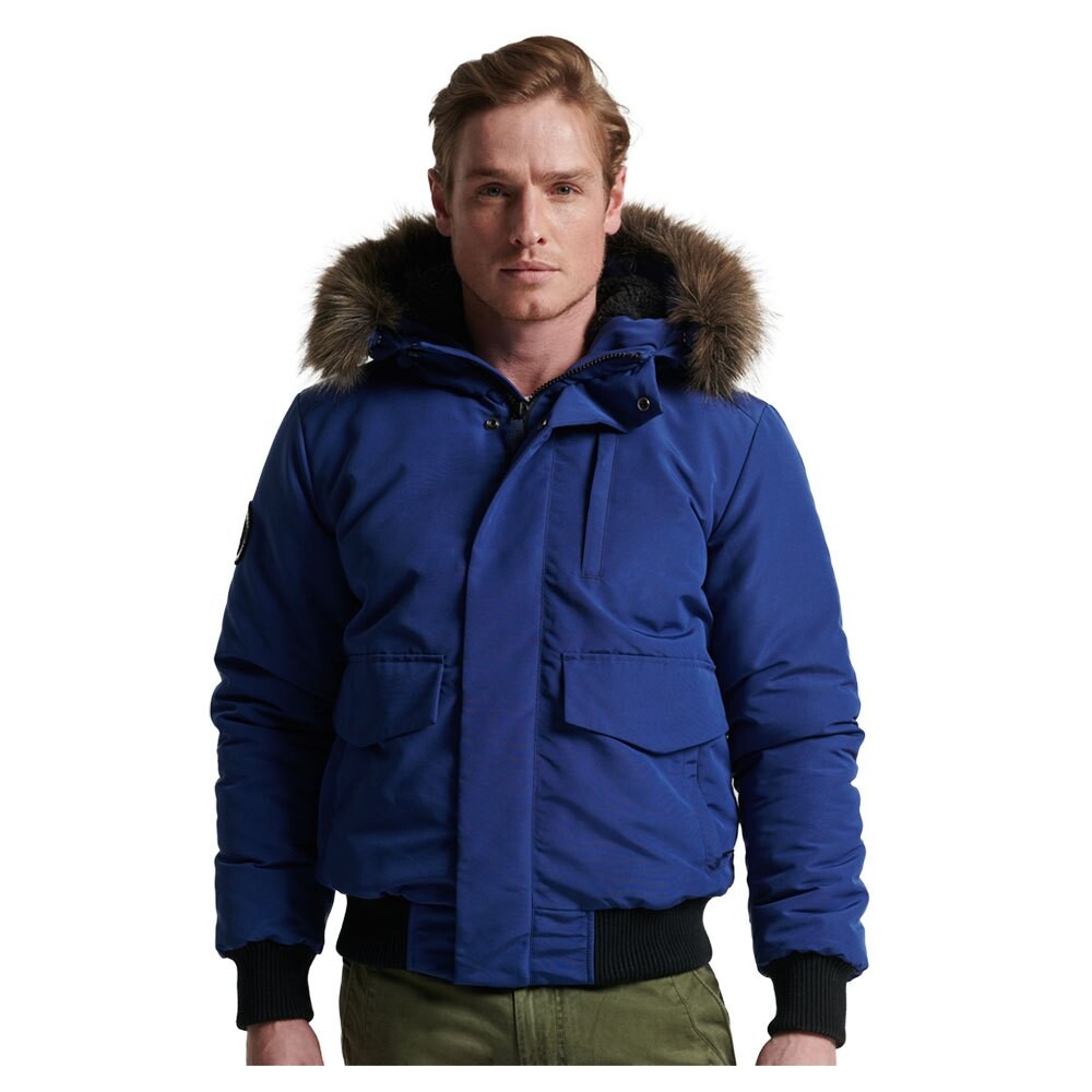 

Куртка Superdry Everest Bomber, синий