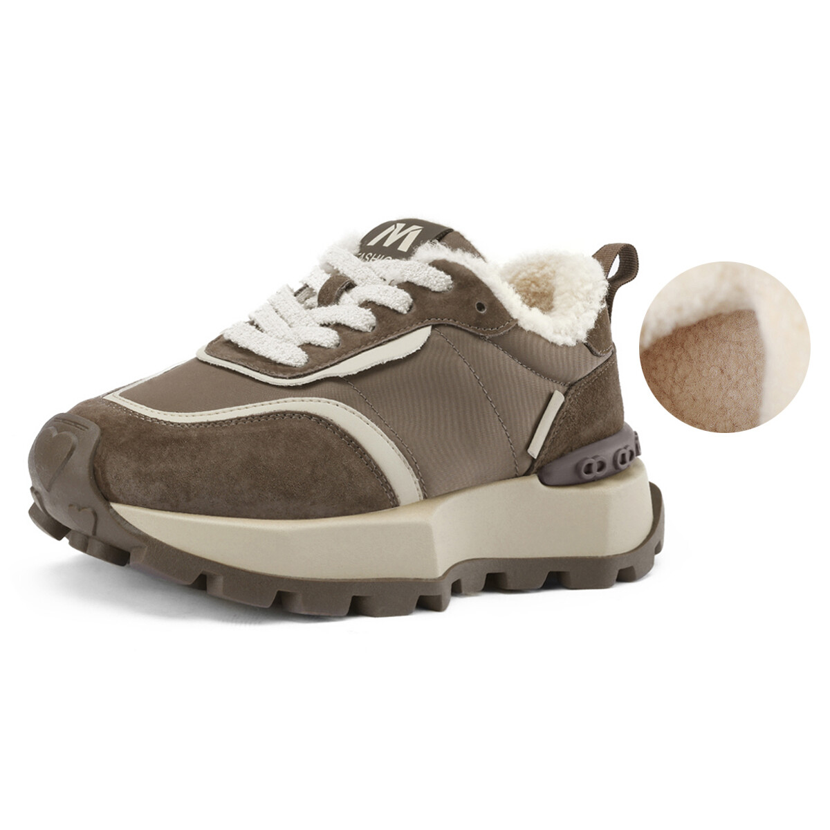 

Кроссовки D:FUSE SCANDINAVIA Chunky Sneakers Women's Low-top, черный
