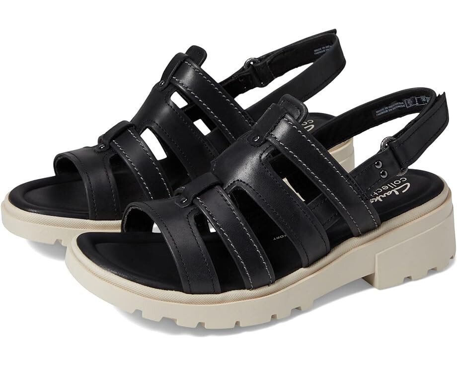 

Туфли Clarks Coast Shine, черная кожа