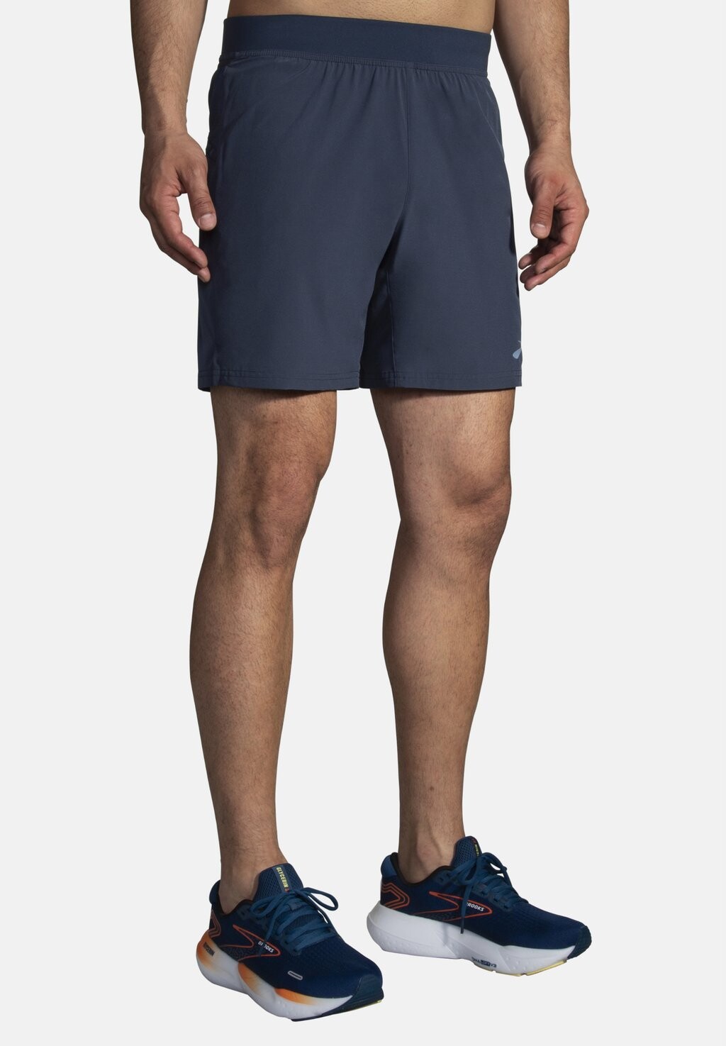 

Спортивные шорты Sherpa 7" 2-в-1 Brooks, цвет blue slate
