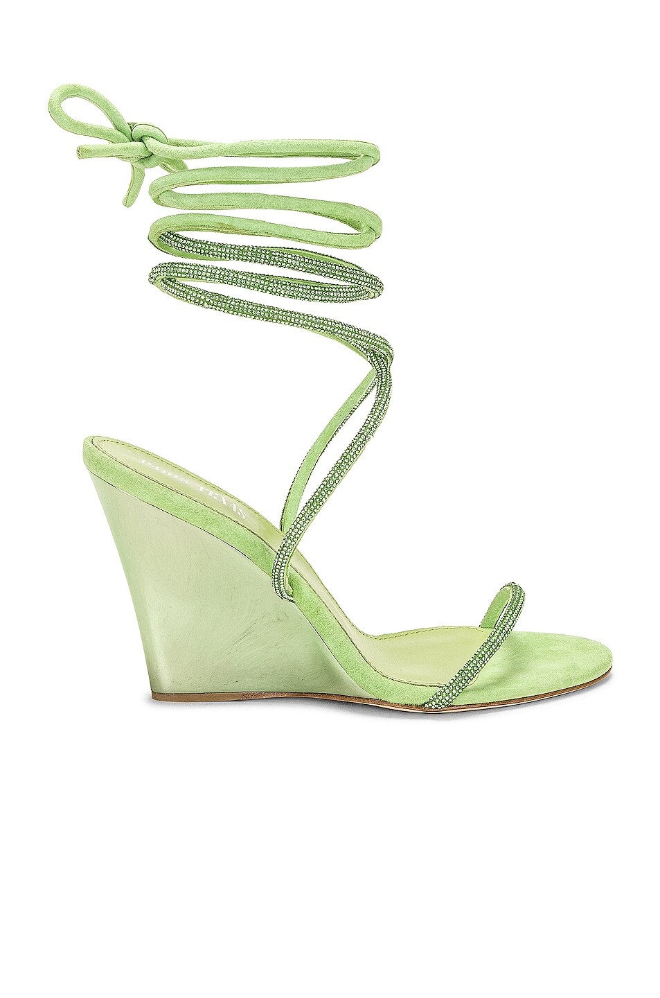 

Сандалии Paris Texas Willow Wedge, цвет Peridot