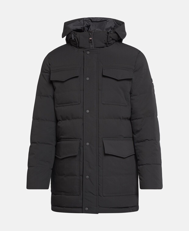 

Стеганая куртка Tommy Hilfiger, черный