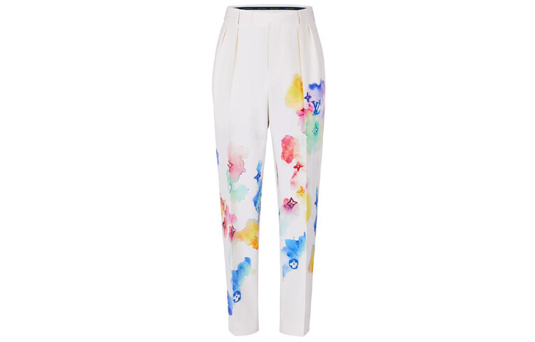 

Новые квартальные продукты LV Casual Pants Men White Louis Vuitton, белый