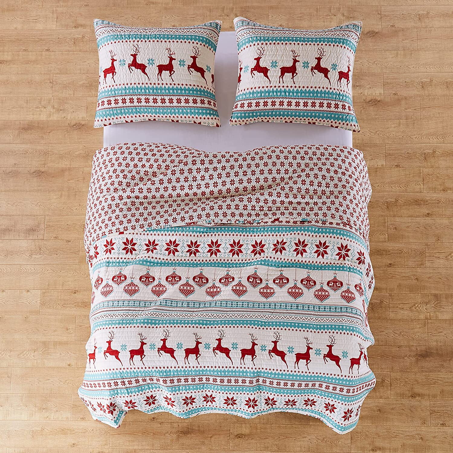 

Комплект одеяла и наволочек Levtex Home Silent Night, красный