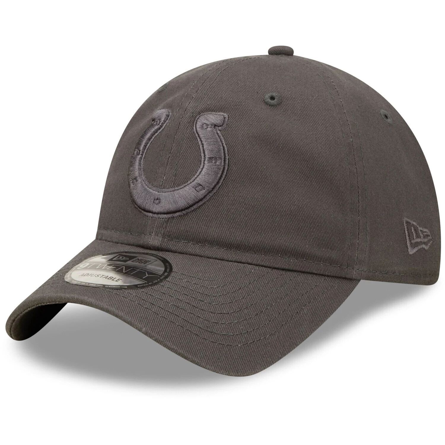 

Мужская регулируемая шляпа New Era Graphite Indianapolis Colts Core Classic 2.0 в тон 9TWENTY