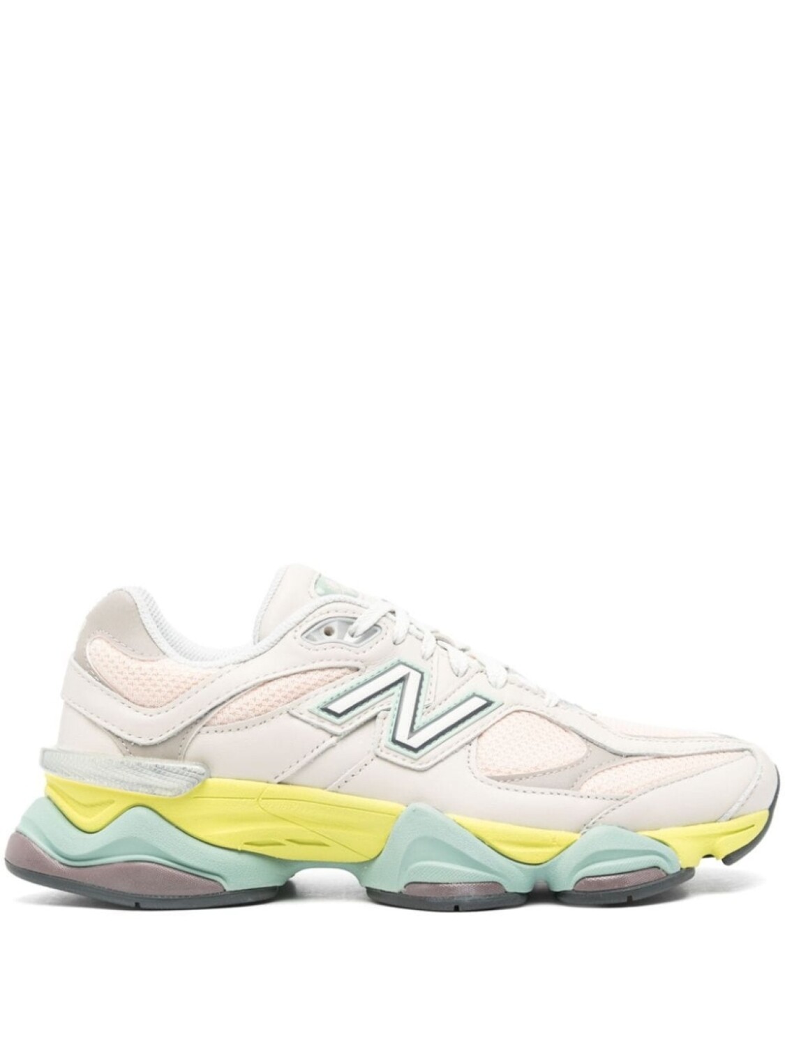 

New Balance кроссовки 9060 в стиле колор-блок, серый