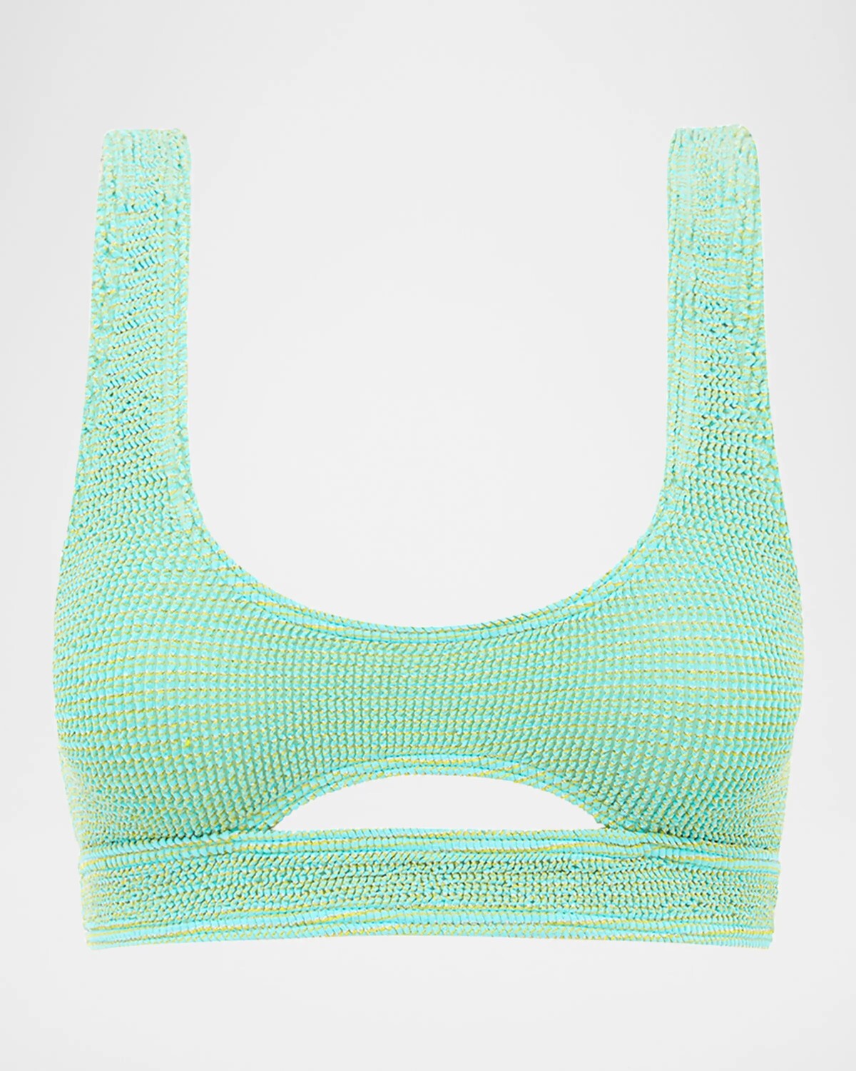 

Укороченный купальник Sasha Bond-Eye Swim, цвет Bermuda Lurex
