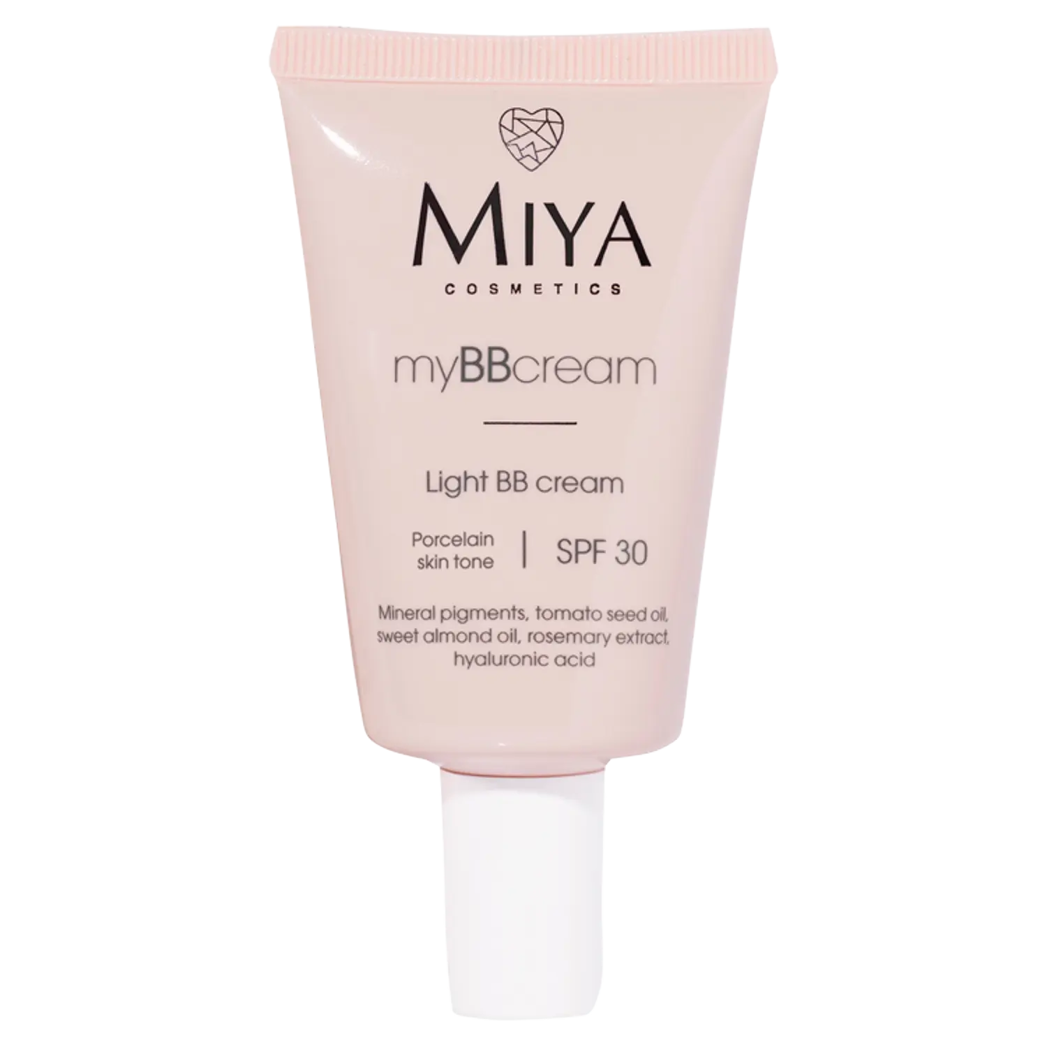 

Легкий bb-крем с spf30 для фарфоровой кожи Miya Cosmetics Mybbcream, 40 мл