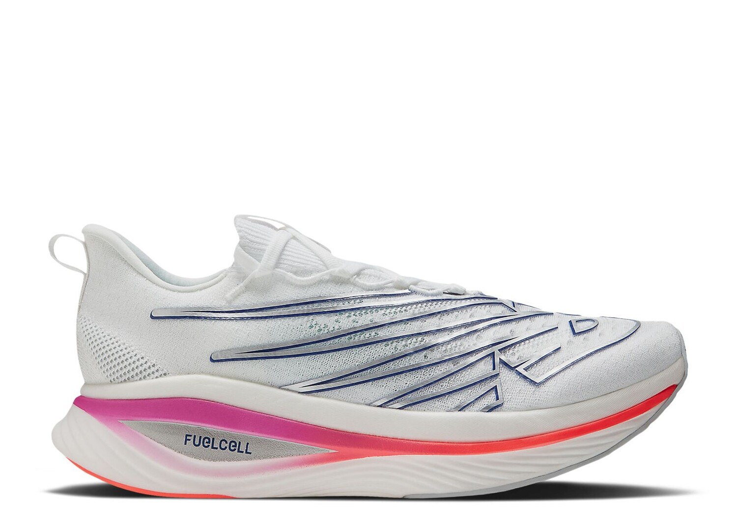 

Кроссовки New Balance Fuelcell Supercomp Elite V3 'White Blue Magenta', белый