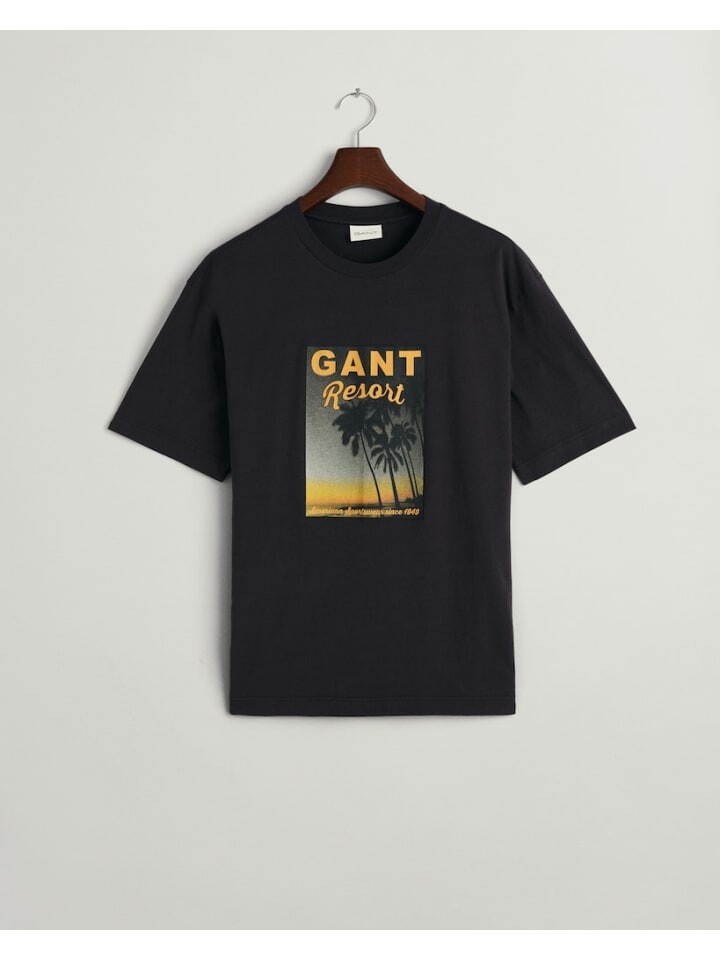 

Футболка Gant, черный