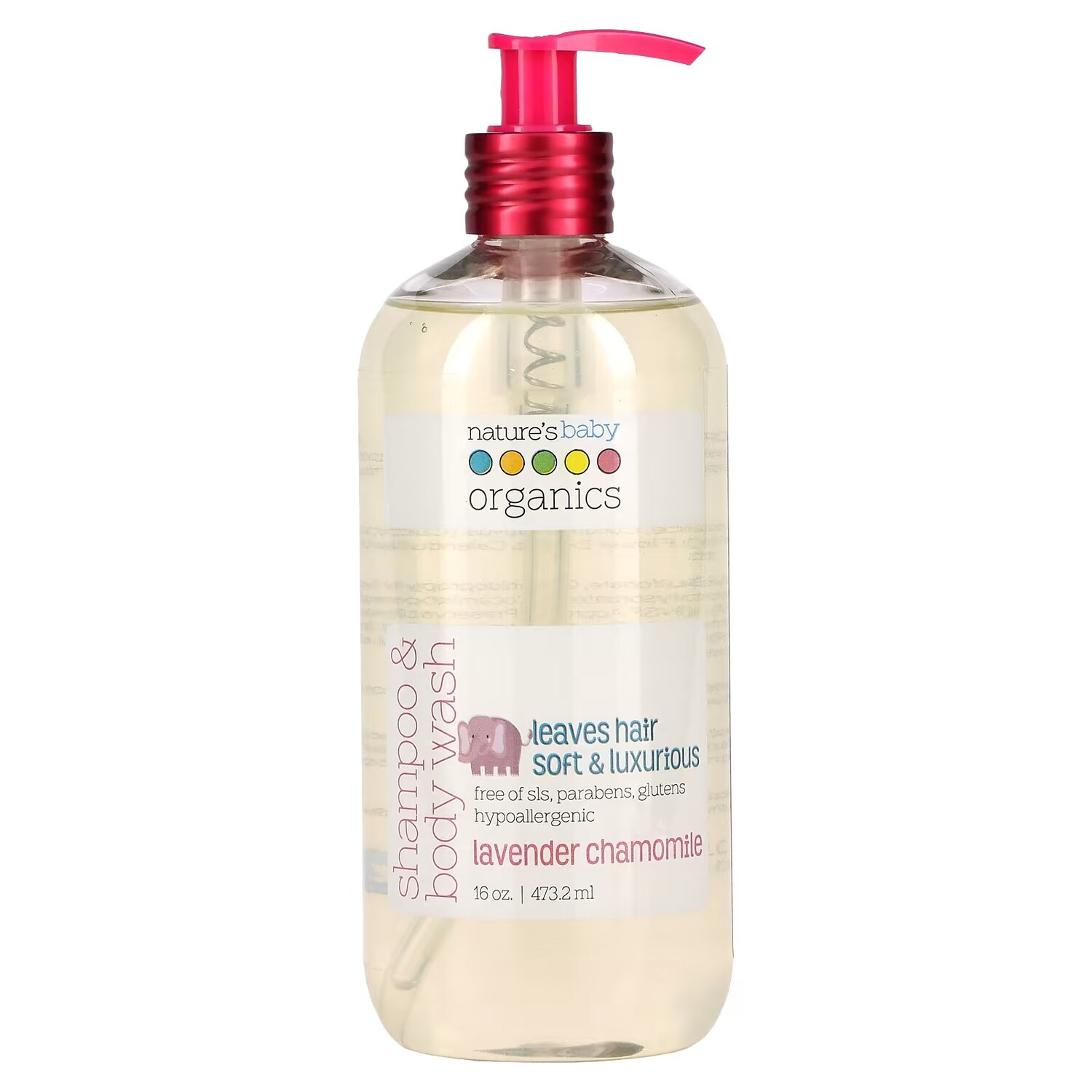 

Шампунь Nature's Baby Organics Lavender Chamomile 473,2 мл