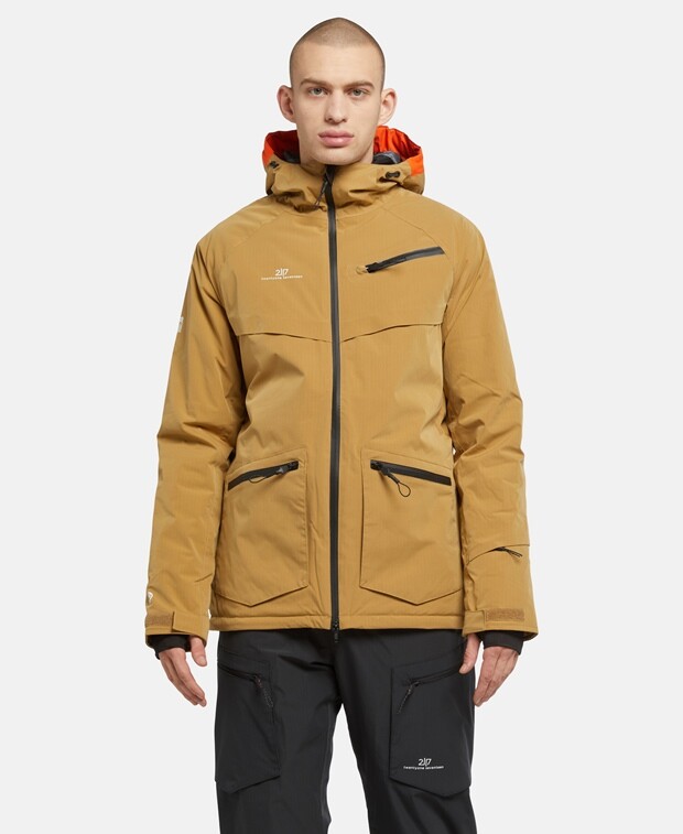 

Лыжная куртка 2117 Twentyone Seventeen, желтое золото