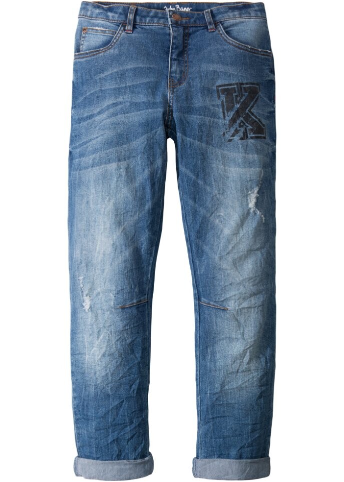 

Узкие эластичные джинсы для мальчиков John Baner Jeanswear, оранжевый