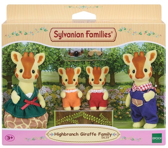 цена Sylvanian Families, коллекционные фигурки, семейный набор длинношеих жирафов