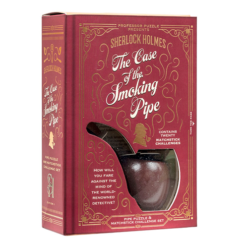 Настольная игра Sherlock Holmes: The Case Of The Smoking Pipe new classical smoking press pipe tool retro brass tobacco pipe tamper pokers smoking accessories cleaners