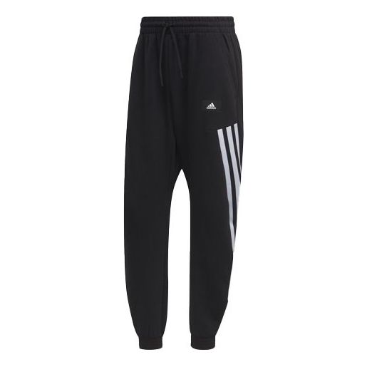 Спортивные штаны Men's adidas Logo Casual Elastic Sports Pants/Trousers/Joggers Black, черный спортивные брюки adidas casual joggers black hg2069 черный