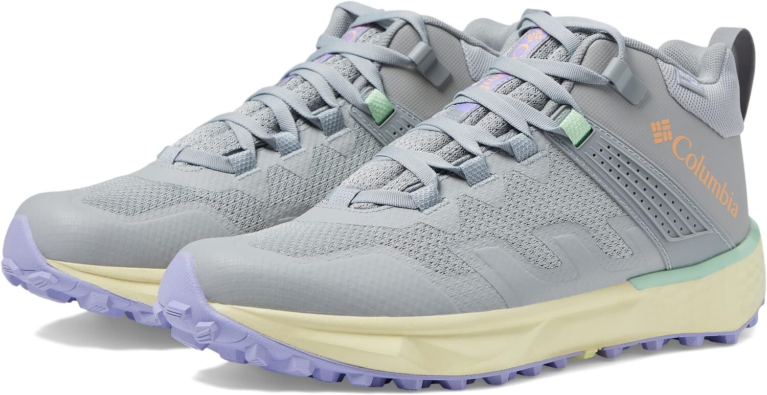 

Походная обувь Facet 75 Mid Outdry Columbia, цвет Steam/Frosted Purple
